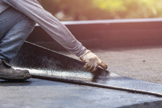Professional Interior Drainage System technician working in Montgomery Village, MD